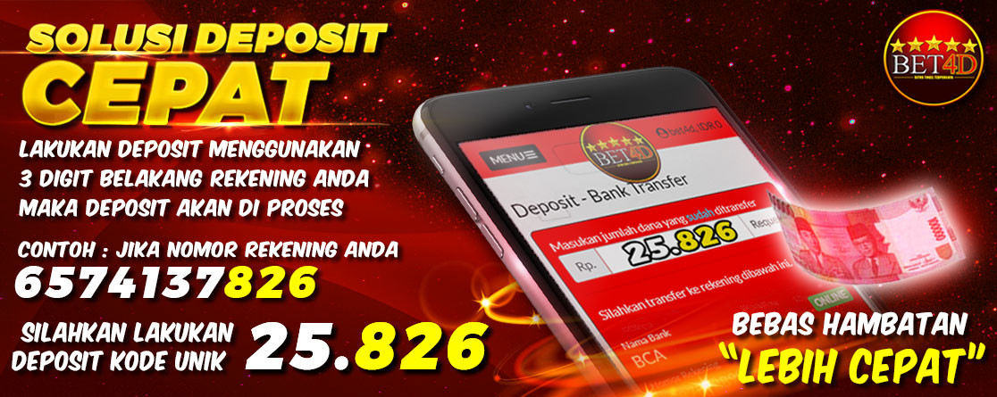 Solusi Deposit Cepat Bet4D